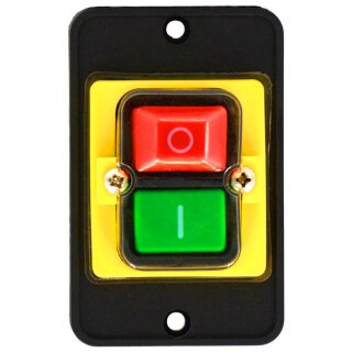 Malloy KJD12-14 Einbauschalter – 6-poliger Magnetschalter, 230V, Druckschalter Mit IP54-Schutzkappe – Für Geräte Und Maschinen Geräteschalter IP54 Malloy KJD12-14 Einbauschalter – 6-poliger Magnetschalter, 230V, Druckschalter Mit IP54-Schutzkappe – Für Geräte Und Maschinen Geräteschalter IP54
