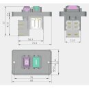 magnetic switch KEDU KJD12-14 230V for workshop machines and stationary power tools