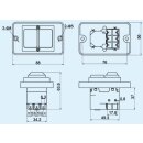 Einbauschalter DZ05 400V für verschiedene stationaere Elektrowerkzeuge - Baugleich KJD18