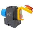 Schalter- Stecker Kombination DZ08-2 230V mit NotAus...