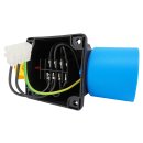 Switch / plug combination DZ08-2 230V with emergency stop flap for many stationary power tools- identical to Kedu KOA2Y