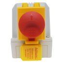 Machine switch DZ08-4 400V with emergency stop and extra switch for right / left rotation - identical to KEDU KOA2 YD
