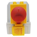 Machine switch DZ08-4 400V with emergency stop and extra switch for right / left rotation - identical to KEDU KOA2 YD