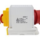 Machine switch DZ08-4 400V with emergency stop and extra switch for right / left rotation - identical to KEDU KOA2 YD