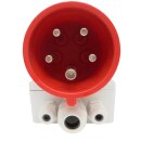 Machine switch DZ08-4 400V with emergency stop and extra switch for right / left rotation - identical to KEDU KOA2 YD