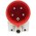 Machine switch DZ08-4 400V with emergency stop and extra switch for right / left rotation - identical to KEDU KOA2 YD