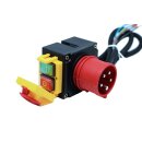 Schalter - Stecker Kombination 3-phasig 400V mit 80cm...