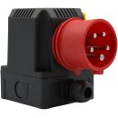 Anbauschalter mit CEE Stecker 400V, Phasenwender NOTAUS Klappe- Baugleich  KOA1Y
