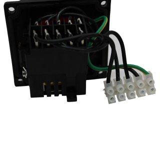 Schalter- Stecker Kombination DZ08-3 400V mit Phasenwender und U-Ausl,  27,99 €