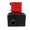 Schalter- Stecker Kombination DZ08-3 400V mit Phasenwender und U-Auslösung -Baugleich KEDU KOA7