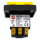 Einbau-/Geräteschalter KEDU KJD18 3P 400V-50Hz mit Unterspannungsauslöser und ausgeführtem Spulenkontakt