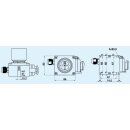 Schalter-Stecker Kombination DZ08-1 230V mit NOTAUS Klappe - Baugleich: KOA7