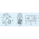 Maschinenschalter mit integriertem Schütz (JD3/DZ07) und U-Auslöser  230V/400V