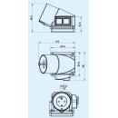 Schalter-Stecker-Kombination 230V mit Unterspannungsauslösung - Baugleich KOA5