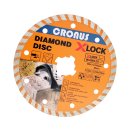 Professional diamond cutting disc X-LOCK Ø125 mm...