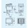 Rocker switch ON-OFF 230V illuminated AN01 waterproof IP55, TÜV tested - identical to KEDU HY12-15
