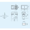 Nullspannungsschalter-Maschinenschalten DZ4 230V für Werkzeugmaschinen- Baugleich KEDU KJD20-2 230V