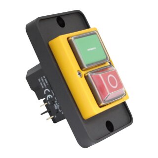 Built-in machine switch DZ04 230V for various stationary power tools - identical in construction to KJD12