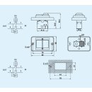 Einbauschalter-Maschinenschalter DZ04 230V für...