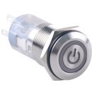 Metaldrucktaster LED beleuchtet 24V 2NO+2NC