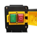Schalter-Stecker Kombi Maschinenschalter DZ08-2 220V  mit NotAus Klappe und transprarenter Silikonhülle
