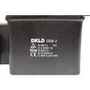 Schalter-Stecker Kombi Maschinenschalter DZ08-2 220V  mit NotAus Klappe und transprarenter Silikonhülle